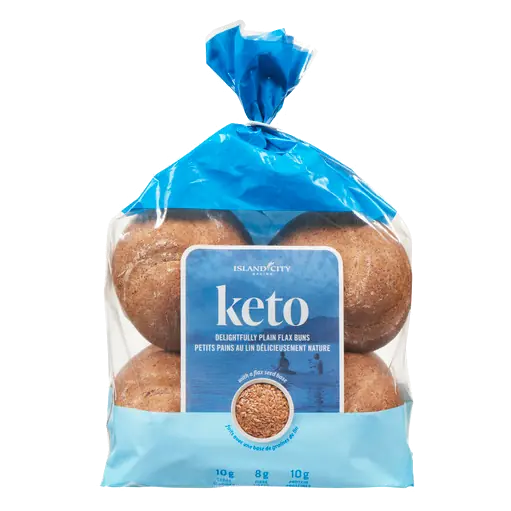 Delightfully Plain Flax Buns Keto 480 g
