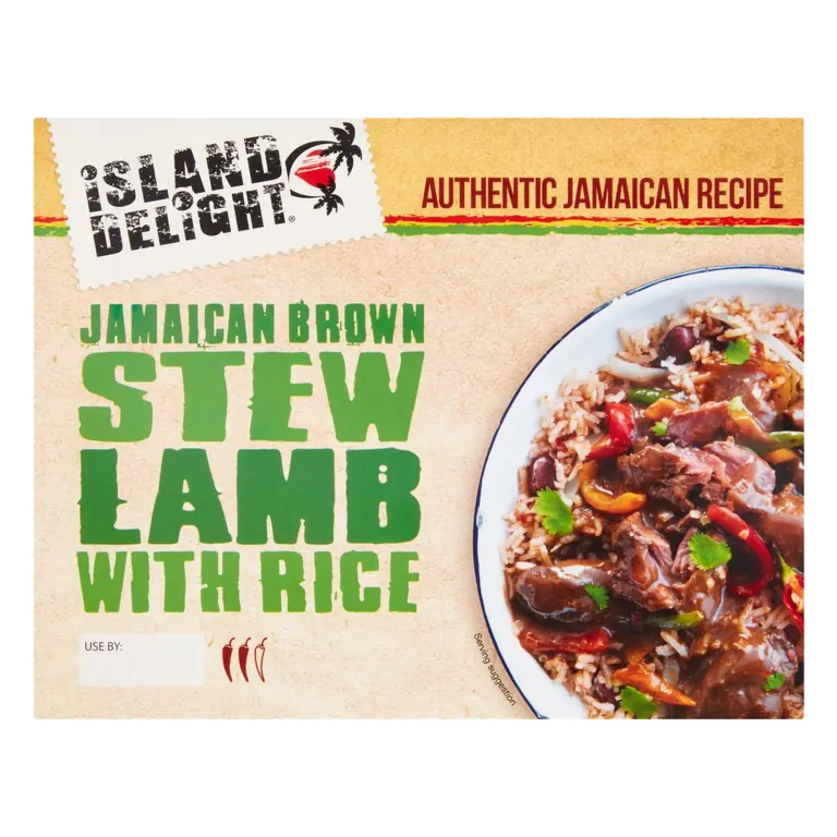 Jamaican Brown Stew Lamb With Rice