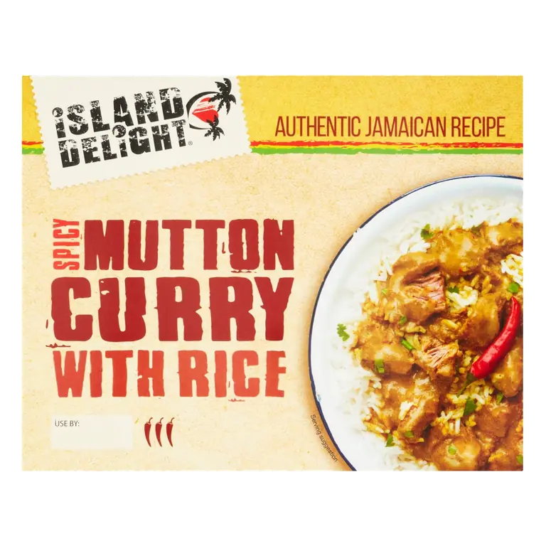 Spicy Mutton Curry With Rice