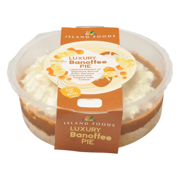 Island Foods Luxury Banoffee Pie 450g