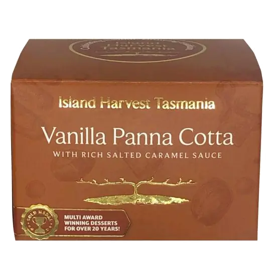 Panna Cotta With Salted Caramel Sauce