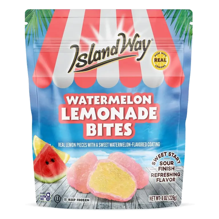 Island Way Watermelon Lemonade Bites, 8oz