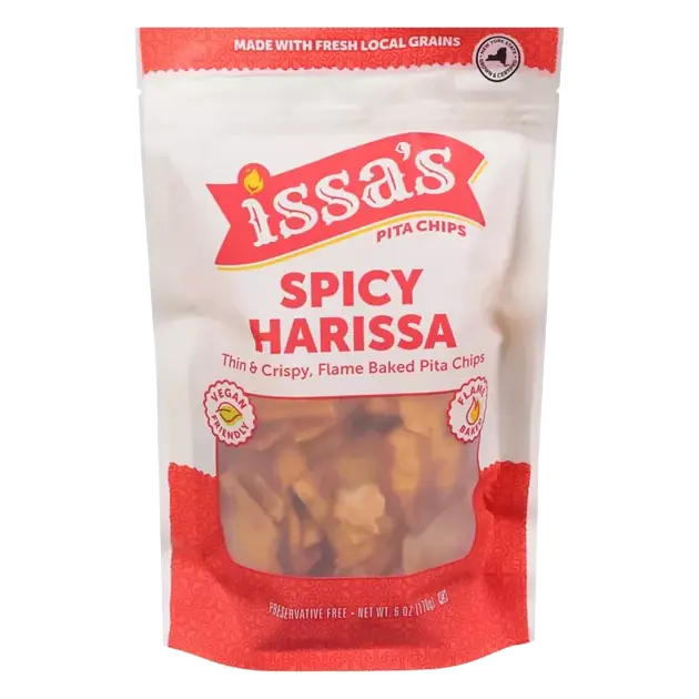 Spicy Harissa Pita Chips