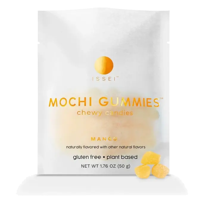 Issei Mango Mochi Gummies Candy, 1.76oz