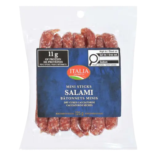 Mini Salami Sticks Dry Cured Cacciatorini 125 g