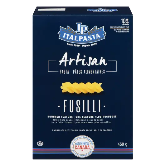 Artisan Pasta Fusilli 450 g