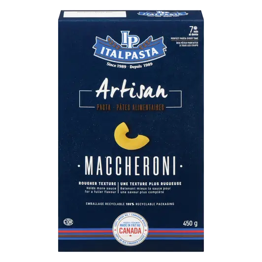 Maccheroni Pasta Bronze Box 450 g