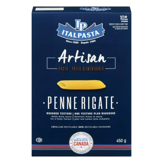 Penne Rigate Pasta Bronze Box 450 g