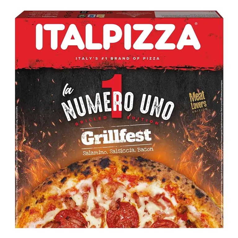 La Numero Uno Grillfest Meat Lovers Pizza 425g