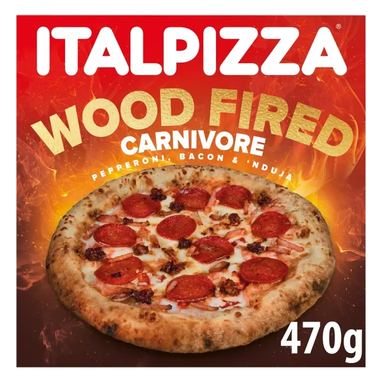 Wood Fired Carnivore Pizza 470g