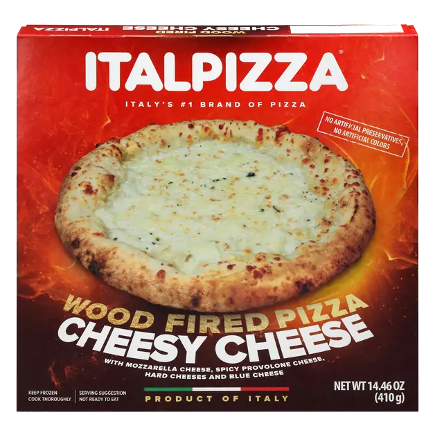 Wood Fired Cheesy Cheese Pizza Frozen