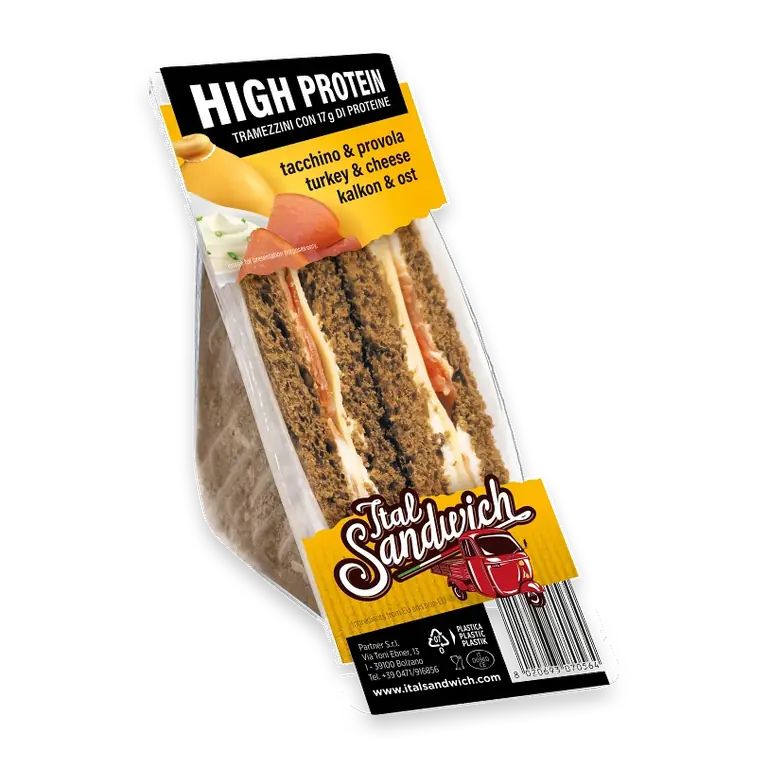 Sandwich Fullkorn Kalkon 130g
