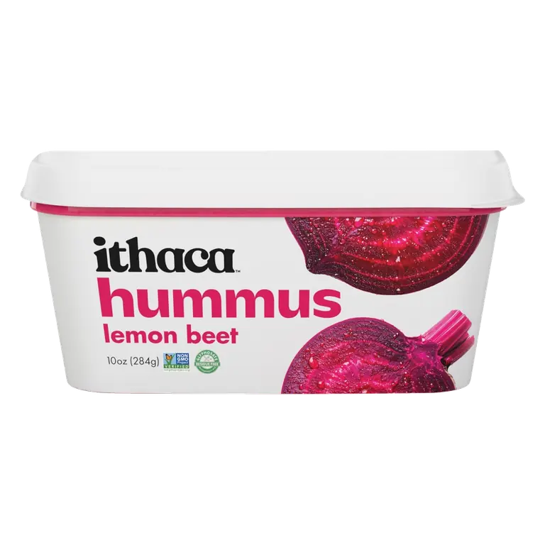 Lemon Beet Hummus