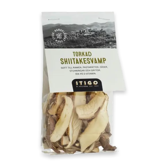Shiitakesvamp Torkad