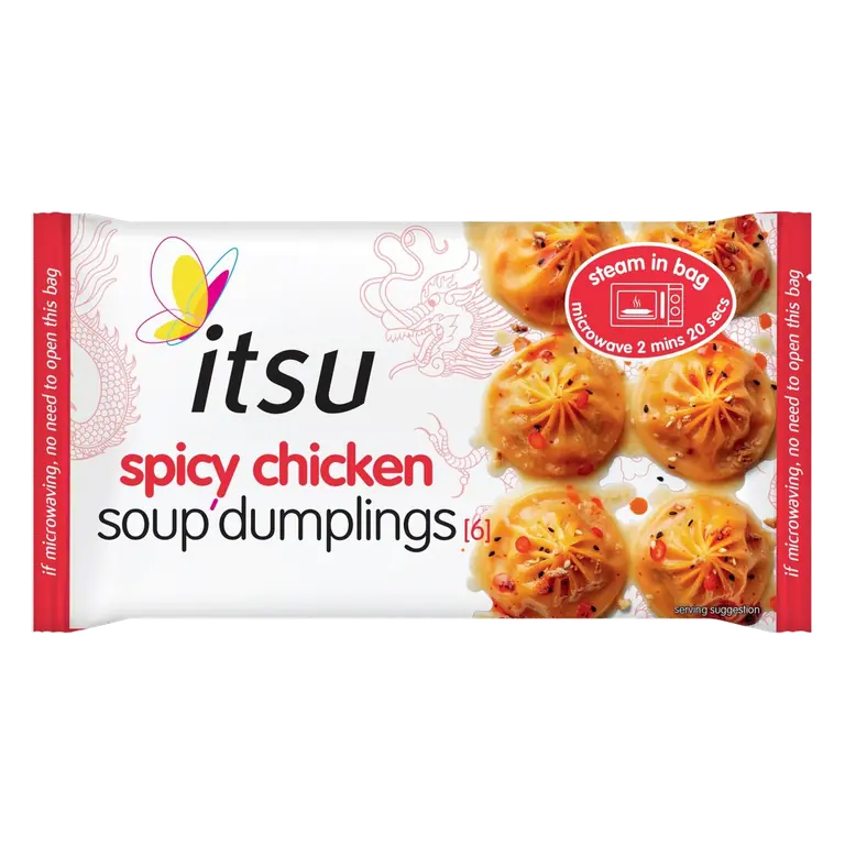 6 spicy chicken soup dumplings 168g