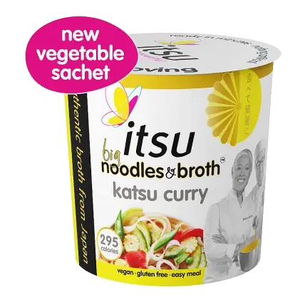 BIG katsu curry instant noodles & broth pot