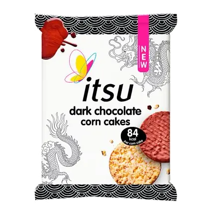 Dark Chocolate Corn Cakes