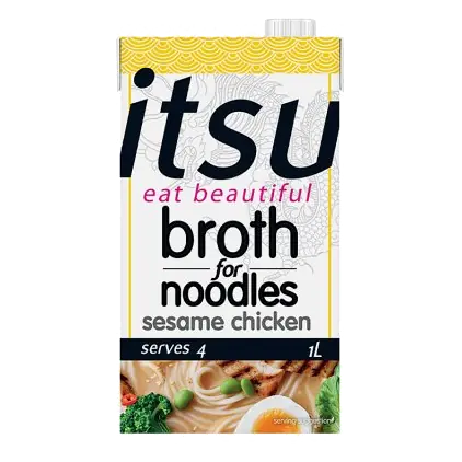 Sesame Chicken Broth for Noodles