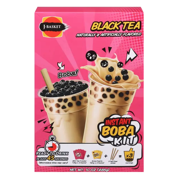 Black Tea Instant Boba Kit