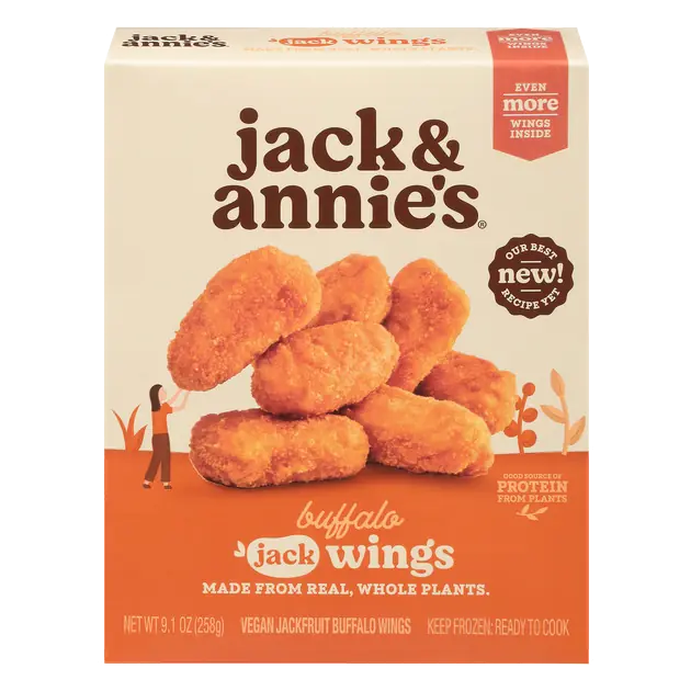 Buffalo Vegan Jackfruit Wings