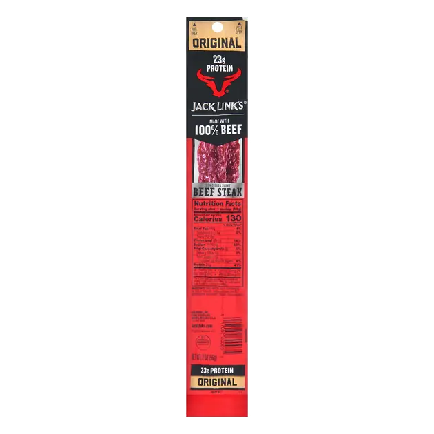2 Ounce Jack Link's Original Beef Steak 1/