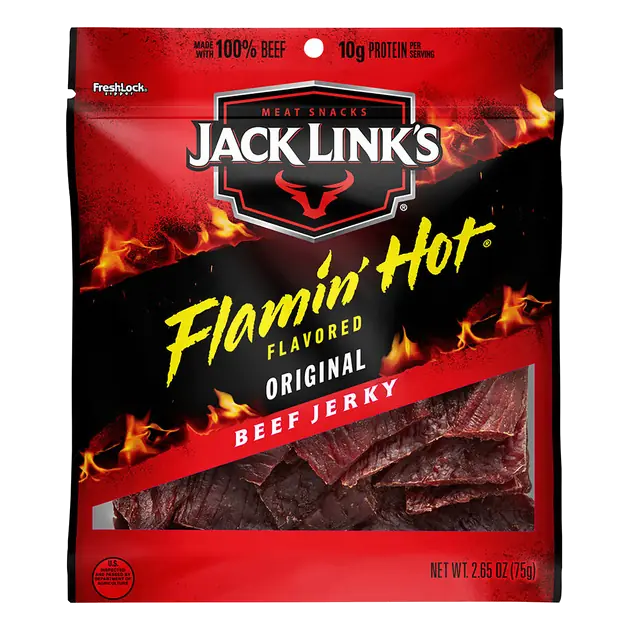 Flamin' Hot Flavored Original Beef Jerky