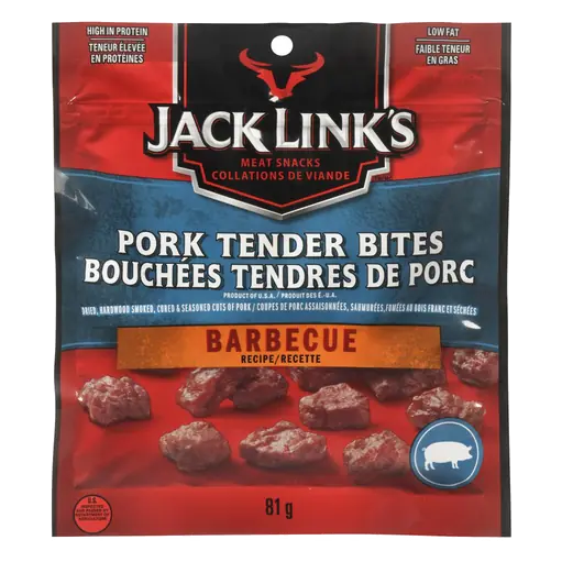 Jack Link's Snack Pork Tender Bites Barbecue 81 g