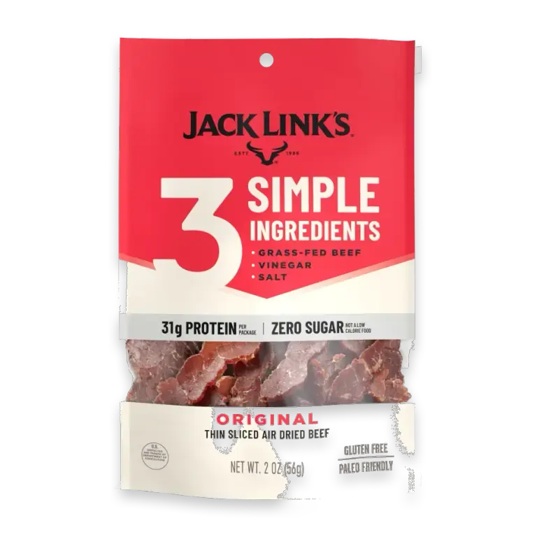 JL3 Original Beef Air Dried Steak Strips Jerky