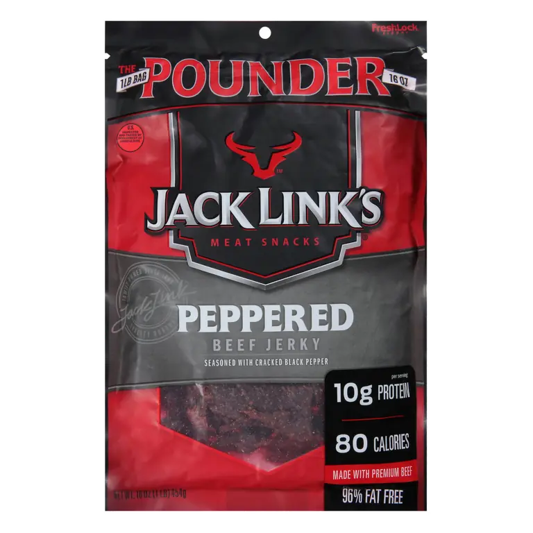 Peppered Beef Jerky Meat Snacks