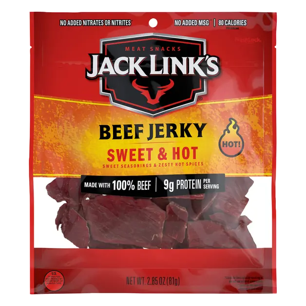 Sweet & Hot 9g Protein Beef Jerky