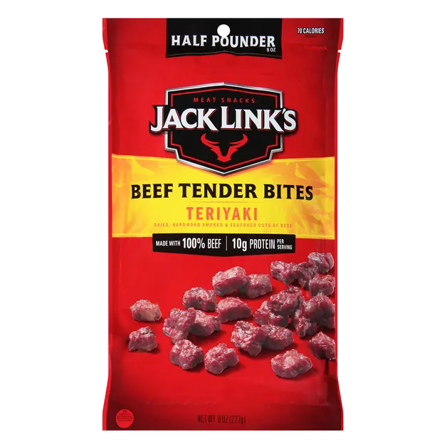 Tender Bites Beef Steak Teriyaki Half Pounder