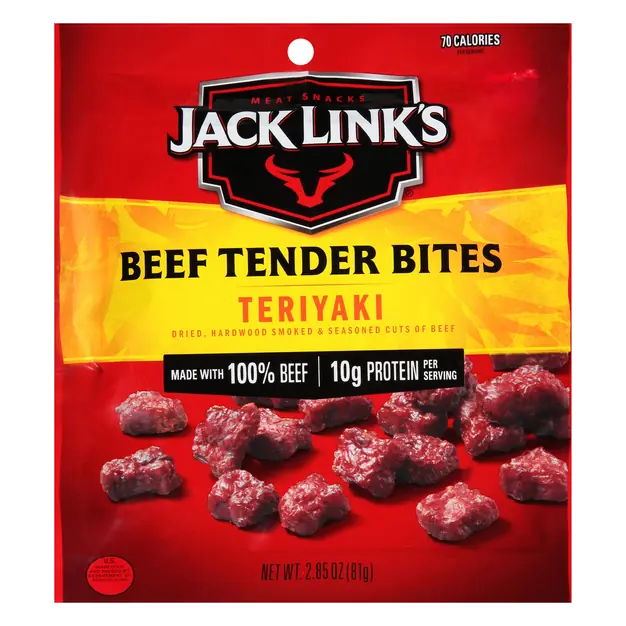 Teriyaki 10g Protein Beef Tender Bites