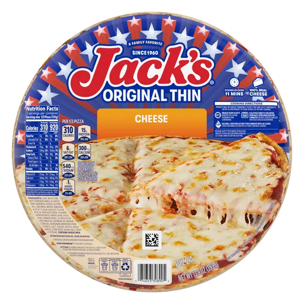 Original Thin Cheese Pizza Frozen