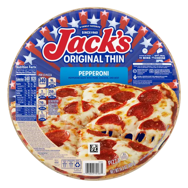 Original Thin Pepperoni Pizza Frozen
