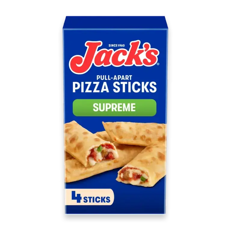 Pull-Apart Supreme Pizza Sticks Extra Large Pizza Frozen Snack Rolls