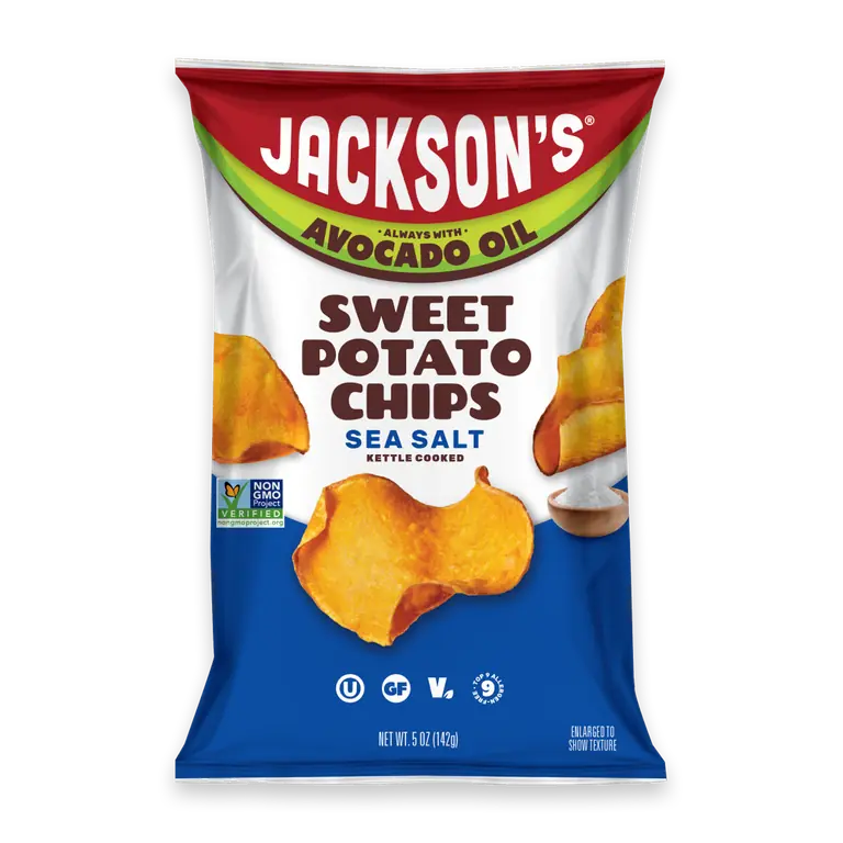 Jackson's Avocado Oil Sweet Sea Salt Potato Chips