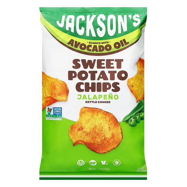 Spicy Jalapeno Kettle Cooked Sweet Potato Chips