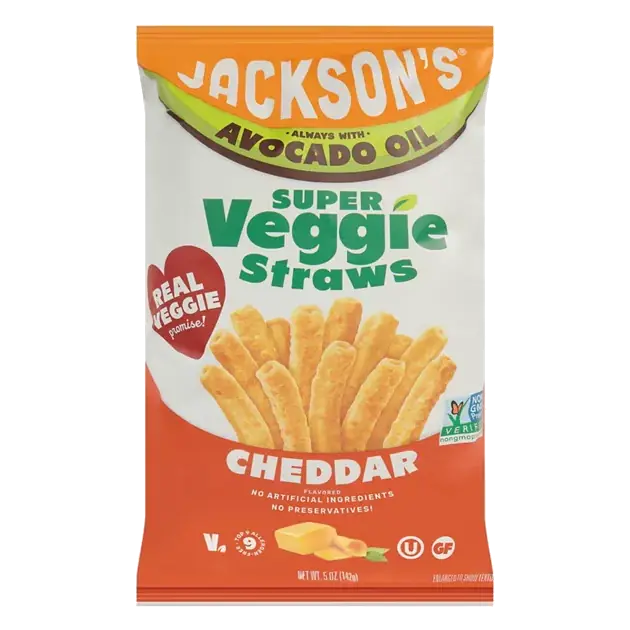 Super Cheddar Flavored Veggie Straws