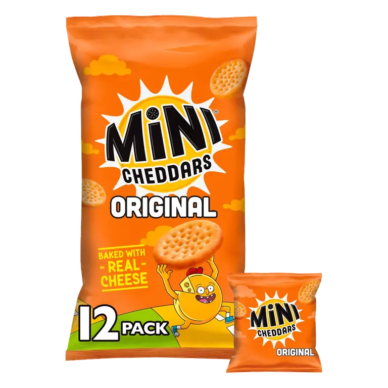 Mini Cheddars Original Multipacks12x23g