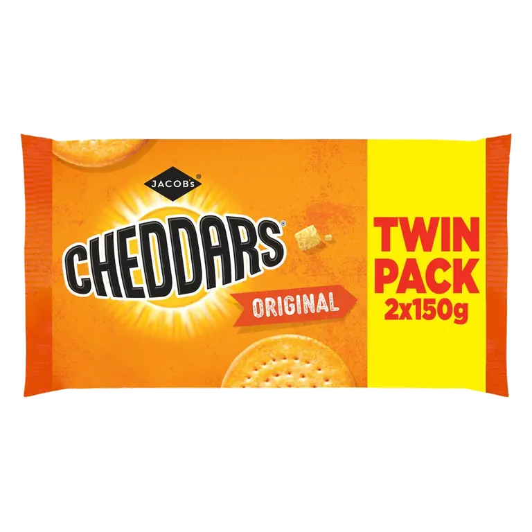 s Baked Cheddars Cheese Biscuits Twin Pack