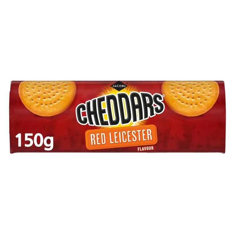 s Cheddars Red Leicester Flavour Cheese Biscuits