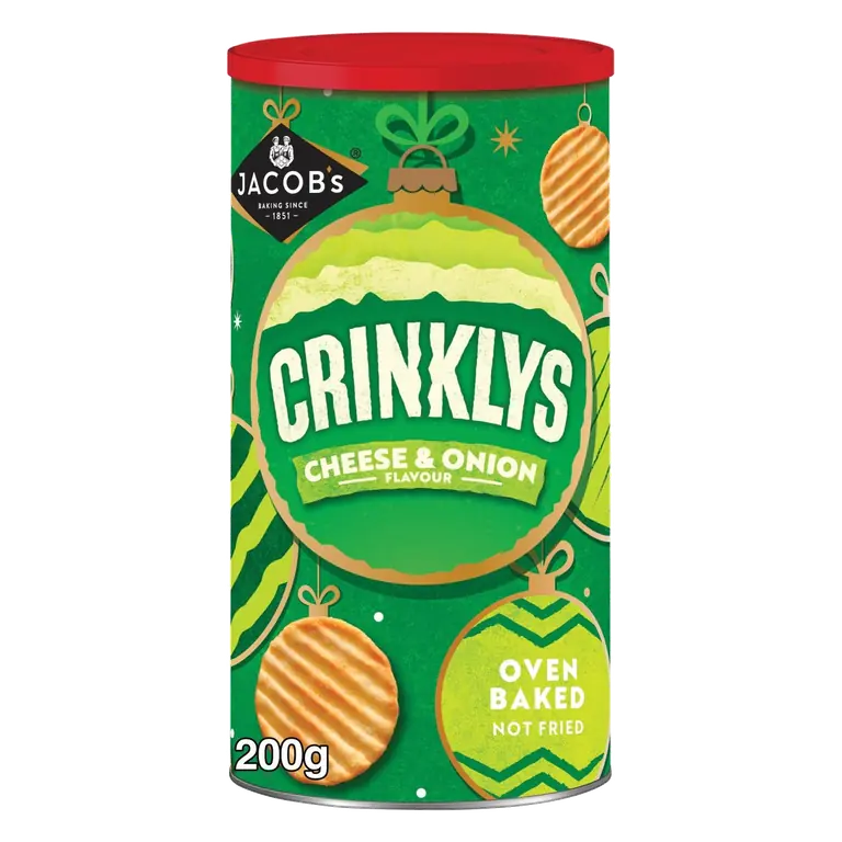 s Crinklys Cheese & Onion 200g