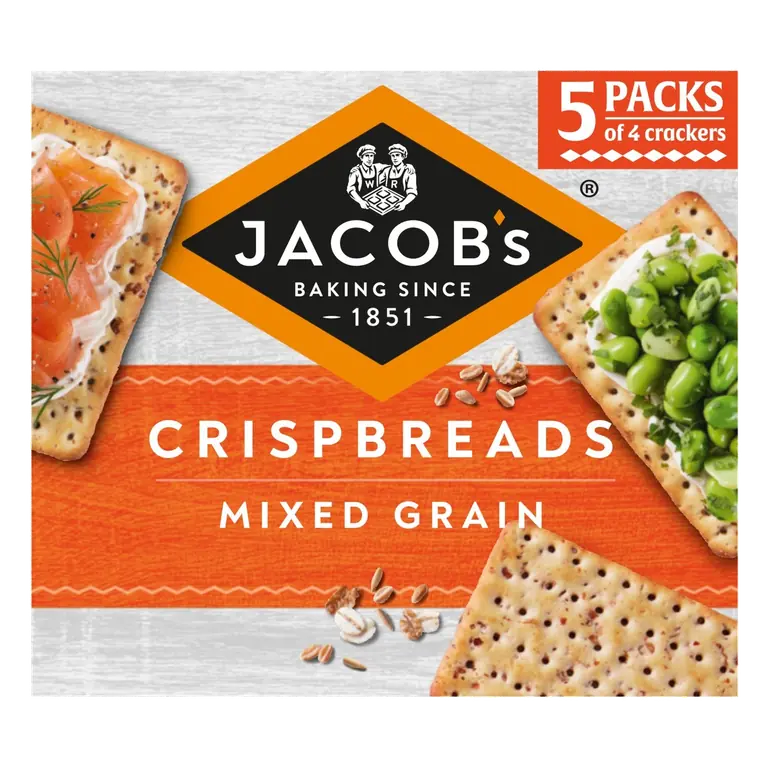 s Crispbreads Mixed Grain Crackers