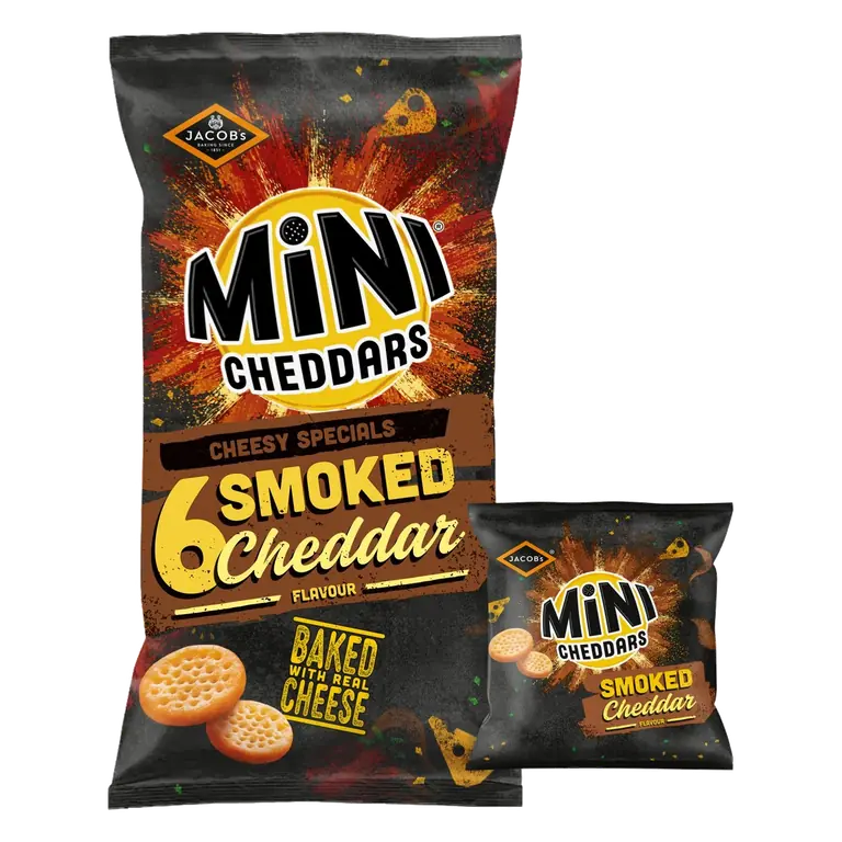 s Mini Cheddars Smoked Cheddar Multipack