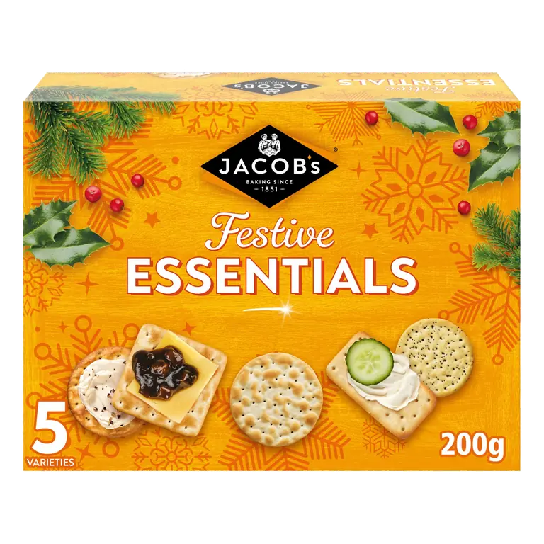 Jacob's Savoury Favourites Crackers Assortment 200g