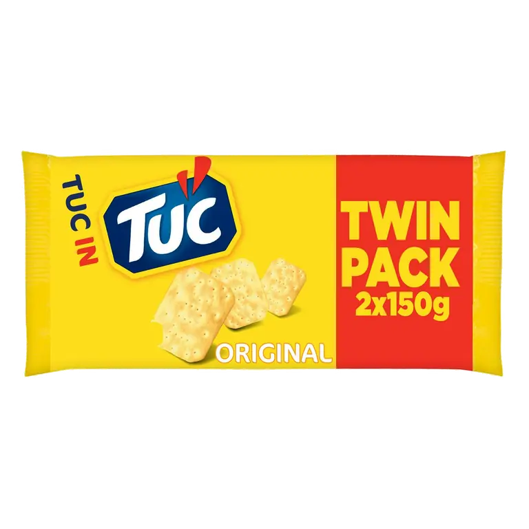 TUC Original Crackers Twin Pack 2x150g
