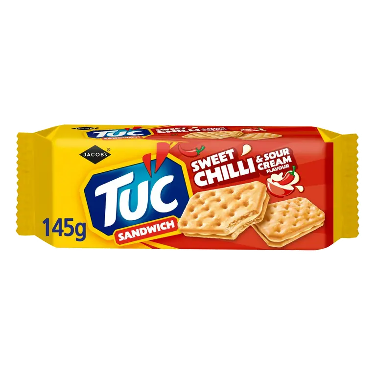 Tuc Sandwich 145g Sweet Chilli & Sour Cream Flavour Cracker