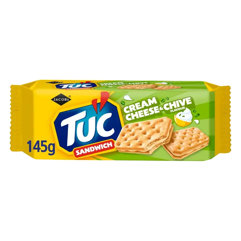 Tuc Sandwich Cream Cheese & Chive Snack Crackers