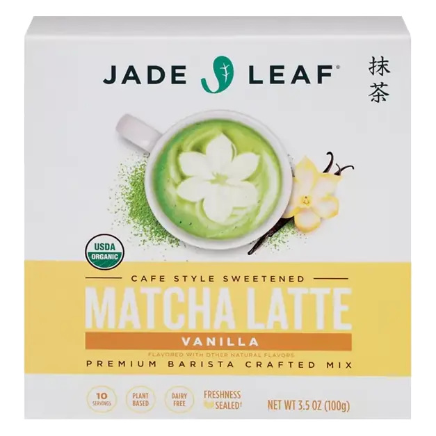 Cafe Style Sweetened Vanilla Matcha Latte Mix