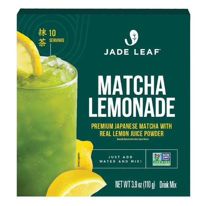 Jade Leaf Matcha Lemonade Drink Mix, 3.9oz: Caffeinated